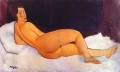 desnuda mirando por encima del hombro derecho 1917 Amedeo Modigliani